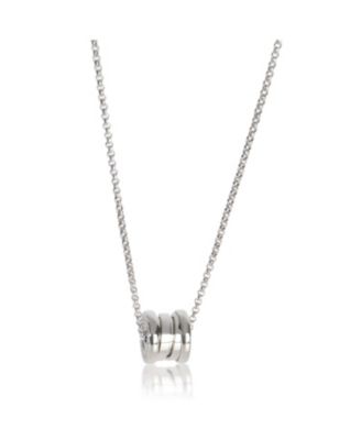 White Gold  Mini B.zero1 Necklace