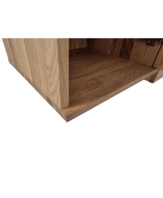 Premium 100% Solid European Oak Hardwood Modular Dining Room Cabinet with Shaker Doors