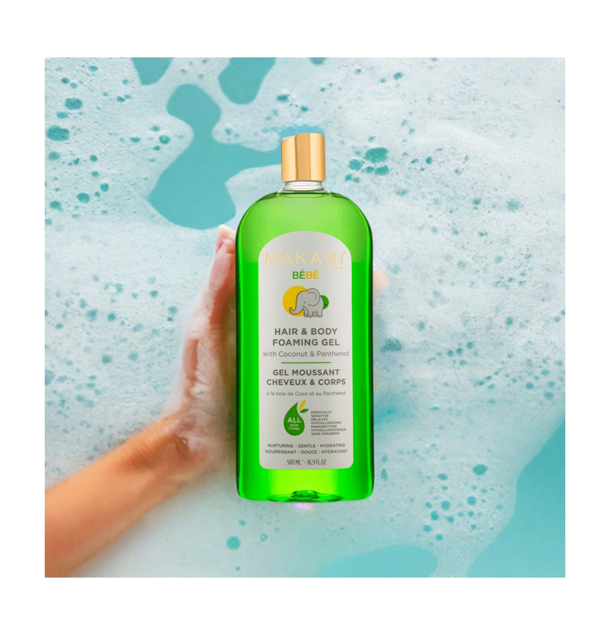 Makari Baby Hair & Body Foaming Gel