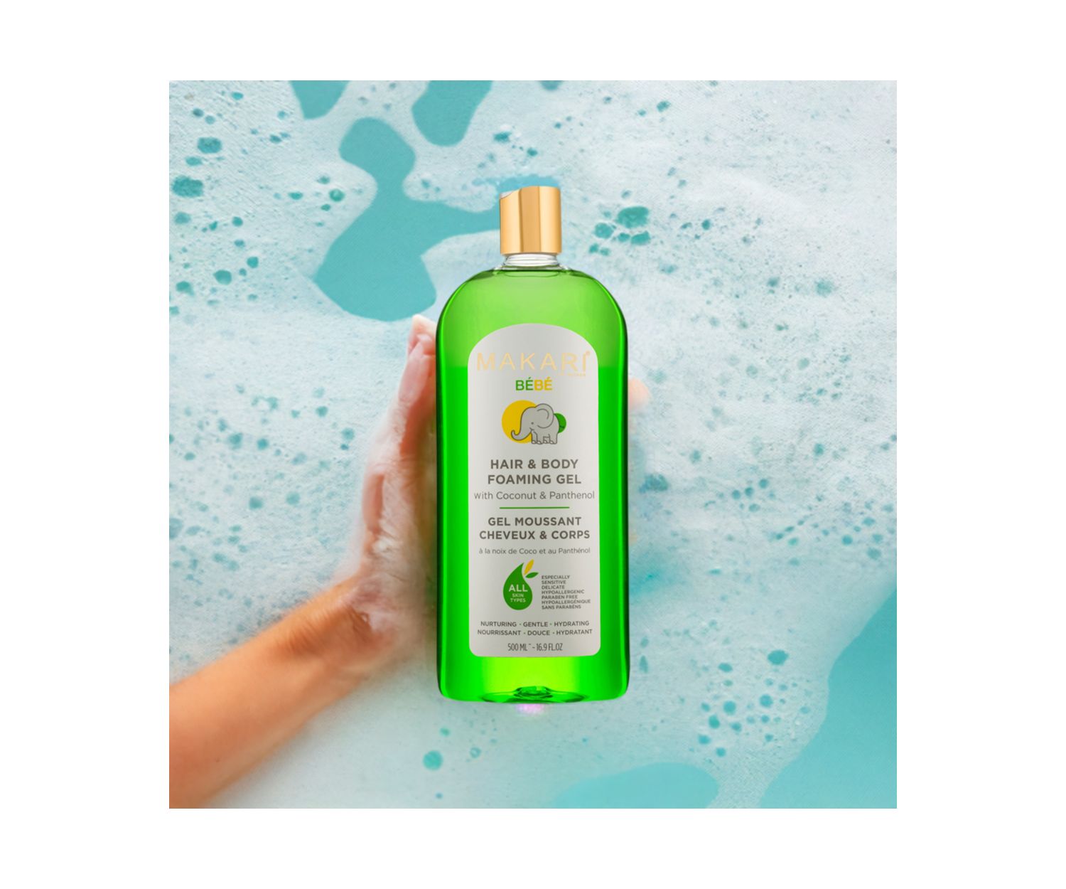 Baby Hair & Body Foaming Gel