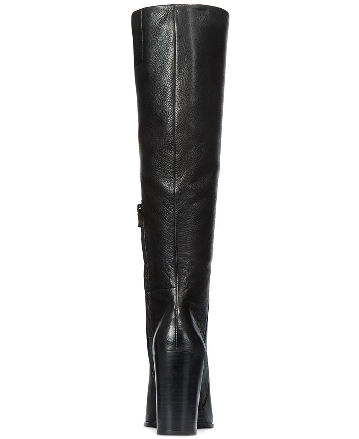 Kenneth Cole New York Women's Justin Block-Heel Tall Boots - Macy's