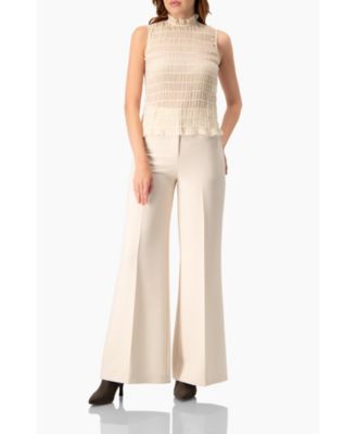 Women's Wide-Leg Straight Pants