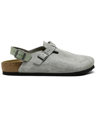 Men's Tokio Suede Leather Clogs from Finish Line