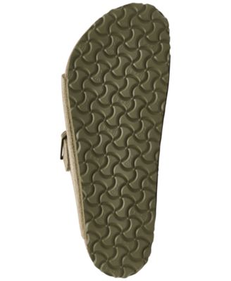 Men's Arizona Suede Leather Soft Footbed Sandals from Finish Line