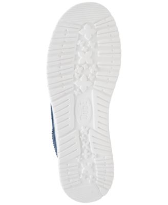 Men's Wally Cru Stretch Canvas Casual Moccasins from Finish Line