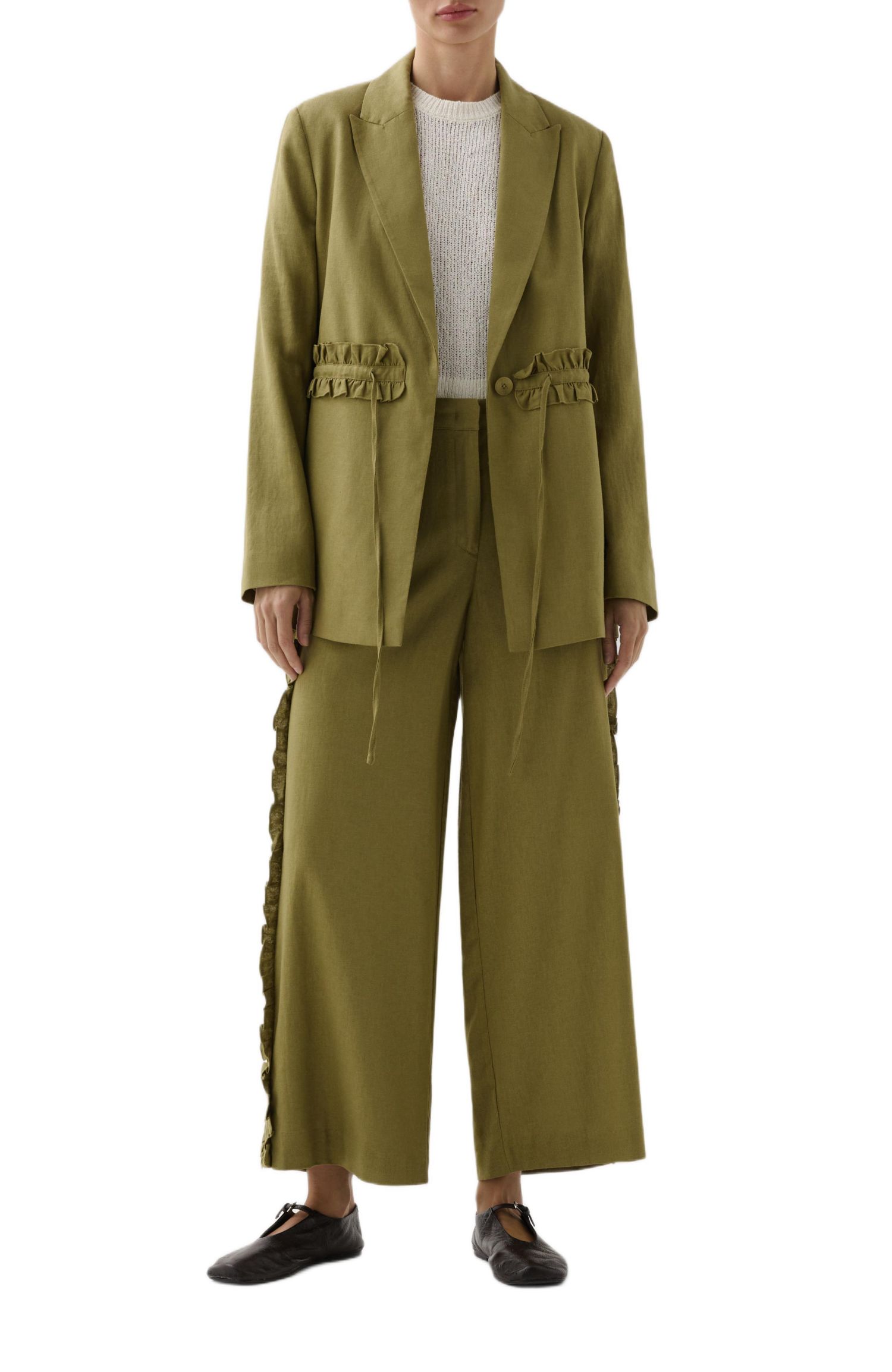 Women's Ruffle Prep Pant