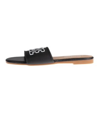 Women's Stylish and Comfortable Fashion Sandal with Rubber Logo