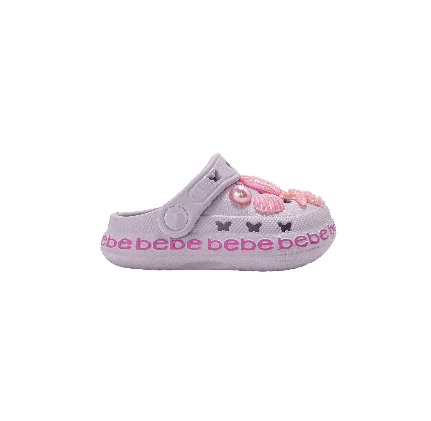 Little Girls Lightweight EVA Clogs - Slip - On Comfy Shoes with Sea Life Charms