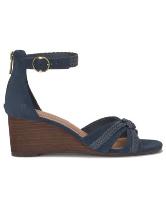 Women's Jaelah Criss-Cross Braided Wedge Sandals