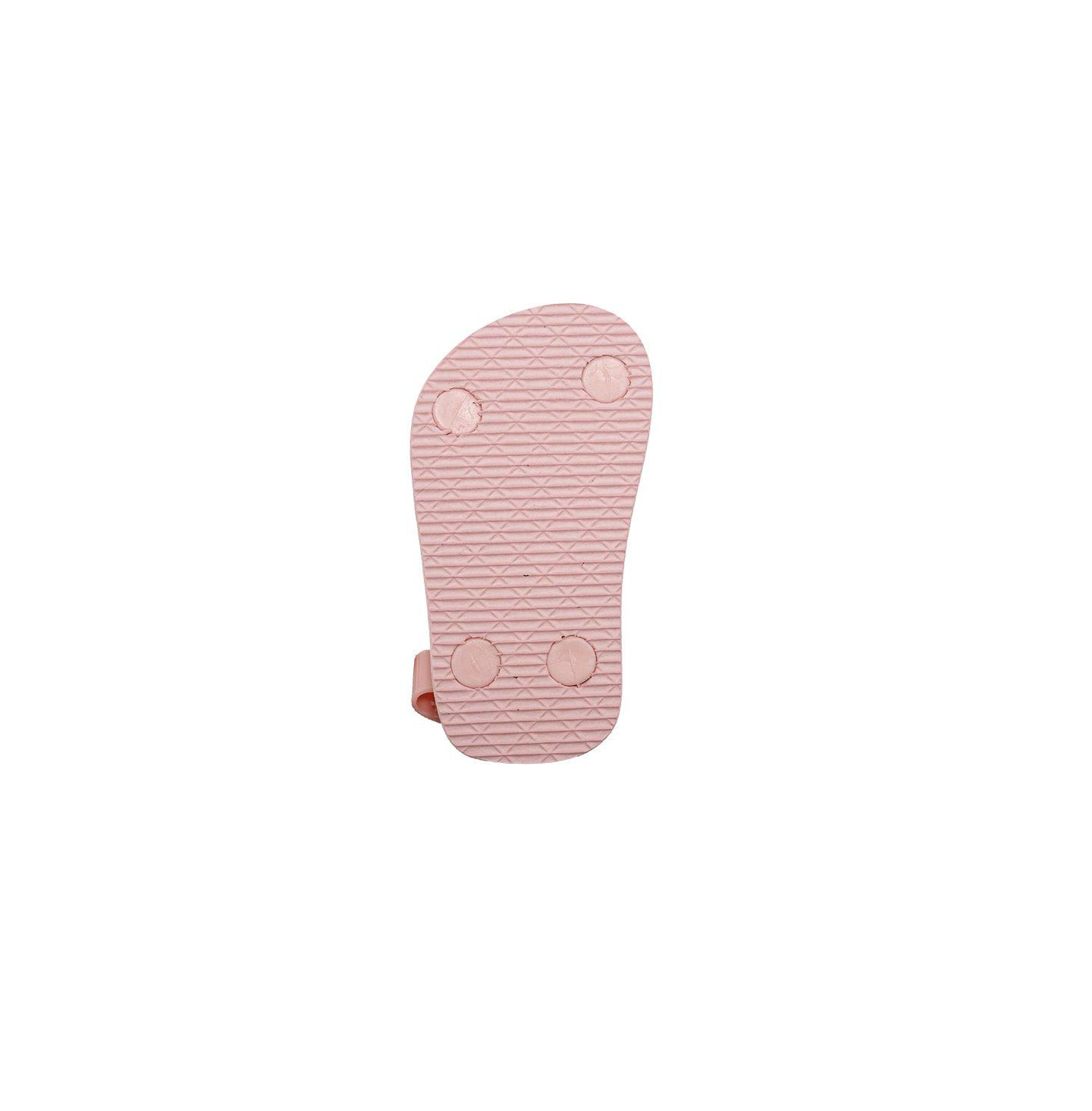 Детские сандалии Bebe из EVA лёгкие, с подвесками-персонажами, для девочки, цвет: Пудровый — фото 7