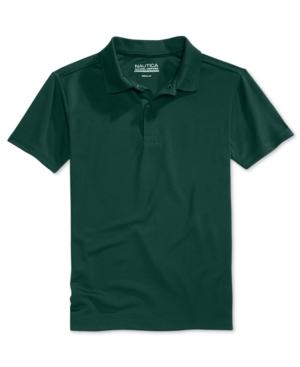 Nautica School Uniform Performance Polo Little Boys