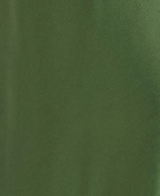 Juniors' V-Neck A-Line Satin Midi Dress