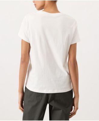 Women's Organic Cotton Essential V-Neck Tee