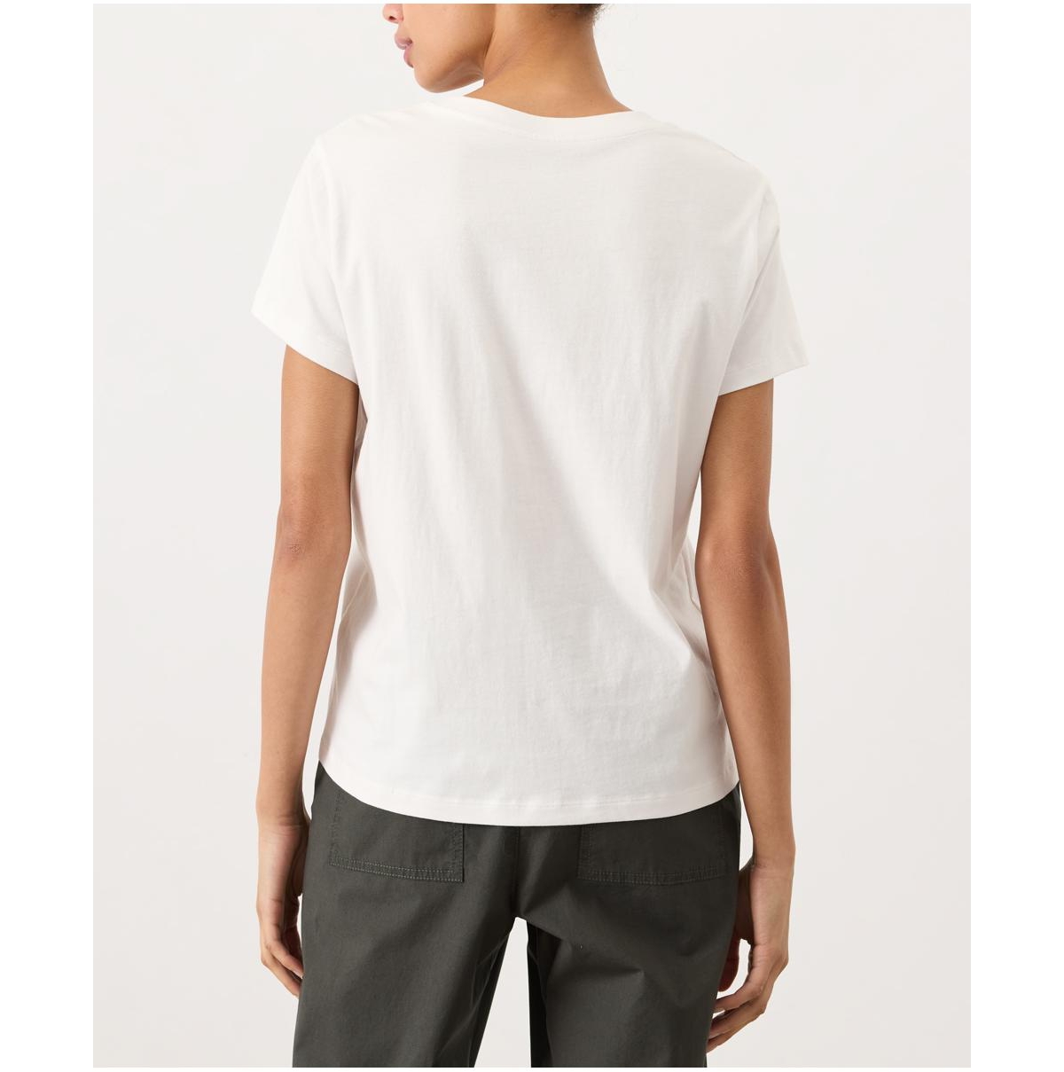 Pact Women's Organic Cotton Essential V-Neck Tee