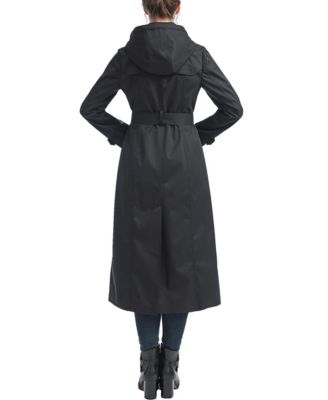Women's kimi + kai Aine Hooded Long Rain Coat