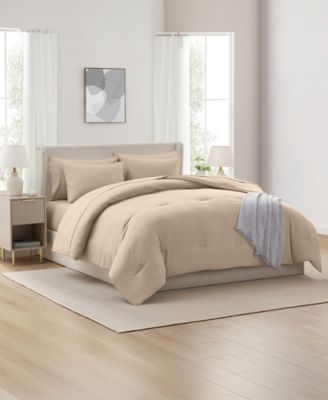 Luxury Soft Modern Design 7-Pc. Comforter Set, Queen