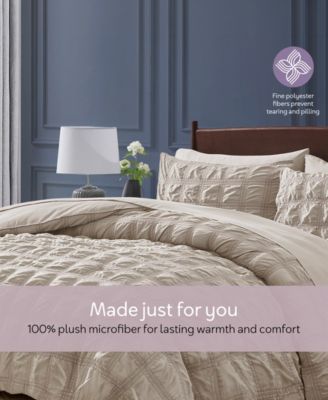 Luxury Soft Seersucker Design 5-Pc. Comforter Set, Twin/Twin XL