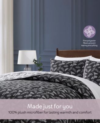 Luxury Soft Botanical Design 5-Pc. Comforter Set, Twin XL