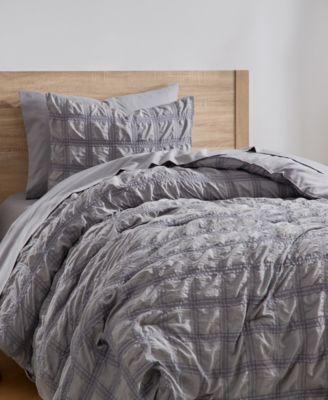 Luxury Soft Seersucker Design 5-Pc. Comforter Set, Twin/Twin XL