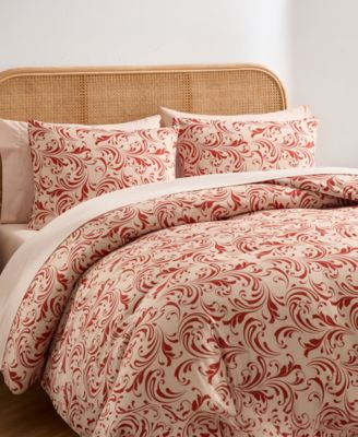 Luxury Soft Biomorphic Design 7-Pc. Comforter Set, Queen