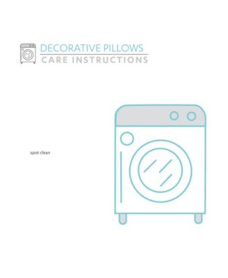 Rocking Skeleton Decorative Pillow, 12" x 12"