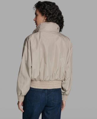 Women's Logo Patched Bomber Jacket