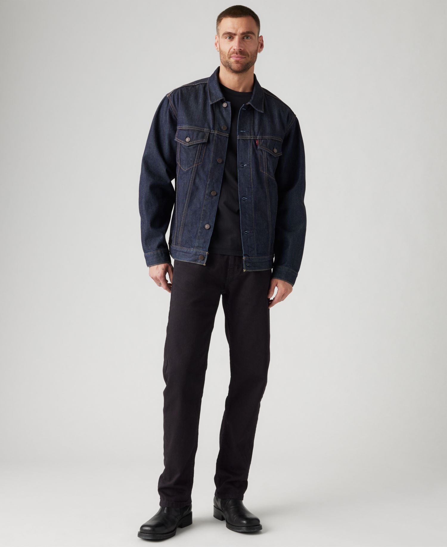 Мужские стрейчевые джинсы Levi's 505™ обычного кроя