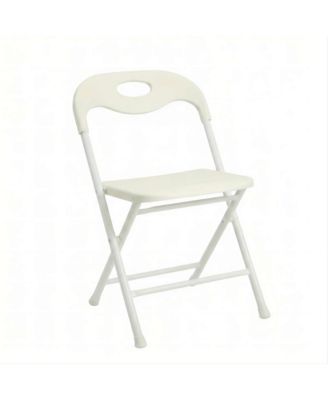 4-Pack Stainless Steel Folding Chairs - Heavy-Duty 800lb Capacity, Stackable & Waterproof