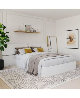 Panoramic Headboard, Queen, White