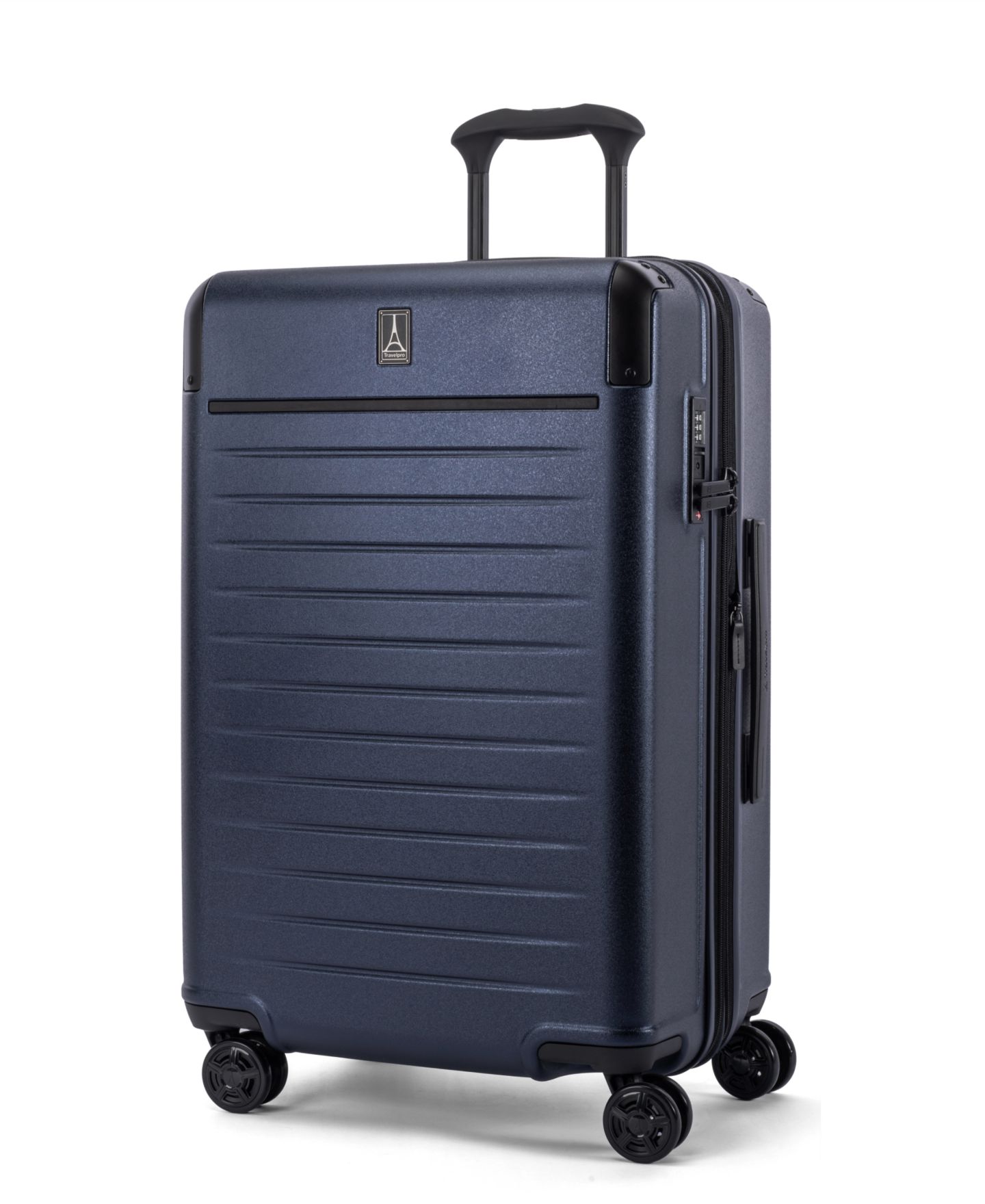 Чемодан Travelpro Platinum Elite Medium Hardside Check-In Spinner, цвет: Тёмно-синий — фото 2