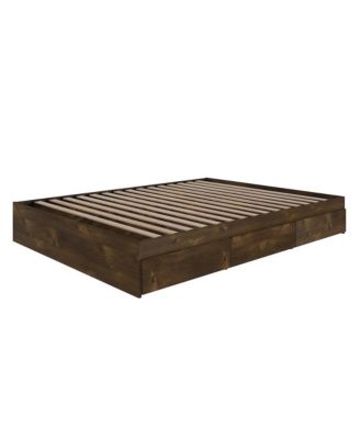 3-Drawer Storage Bed Frame, Queen.