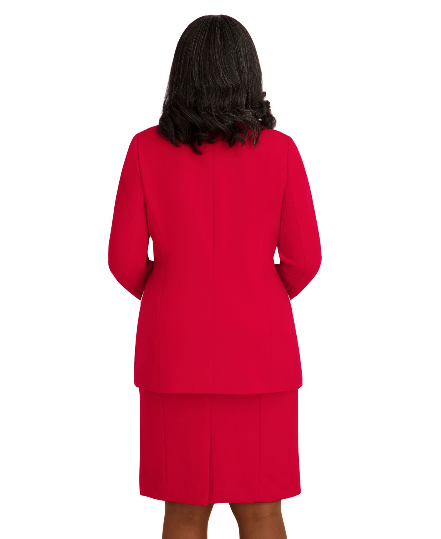 Women's Double-Breasted Collared Blazer