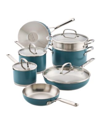 Stainless Steel 11-Piece Cookware Set