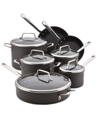 Anolon - Authority Hard-Anodized Nonstick 12-Pc. Cookware Set