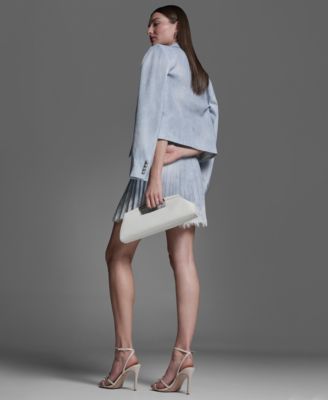 Women's Printed Open-Front Jacket