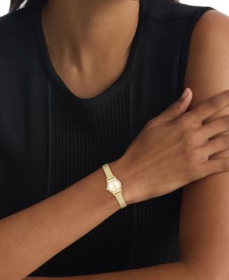 Women's CK Contemporary Gold Tone Stainless Steel Bracelet Watch, 18mm