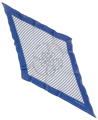 Nautical Stripe Large Diamond Scarf