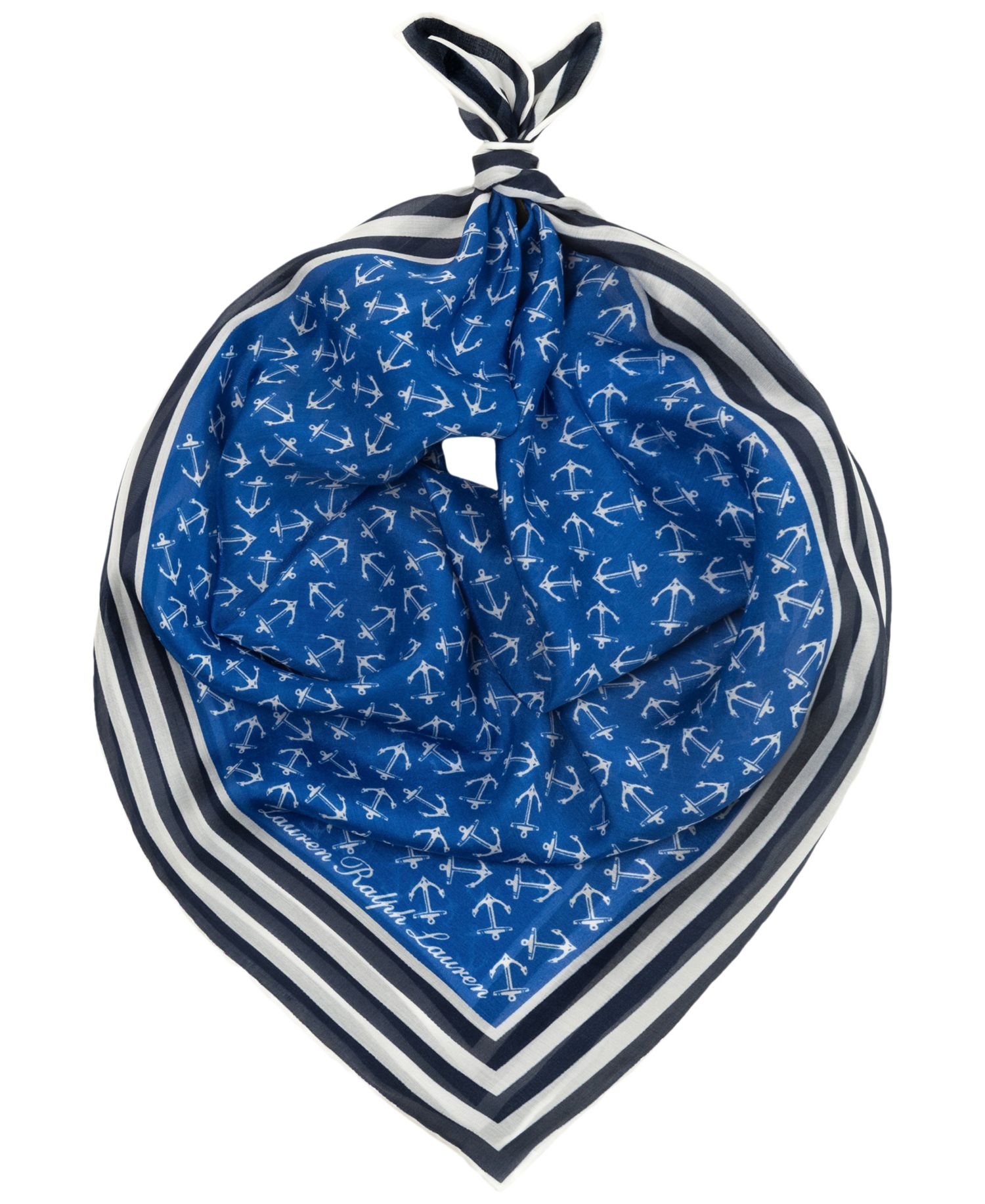 Nautical Small Square Scarf