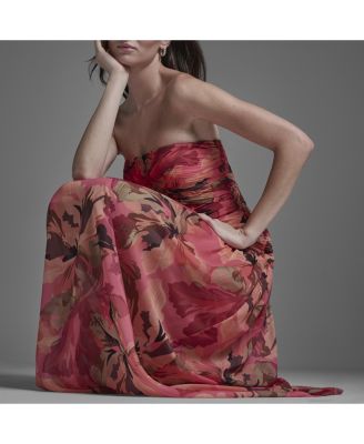 Women's Strapless Maxi Dress