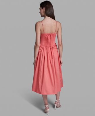 Women's Sleeveless Midi Dress