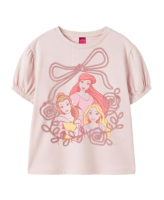 Girls' 2T-6X Short-Sleeve T-Shirt and Skirt, 2-Piece Set