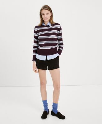 Women's Fine Knit Striped Sweater