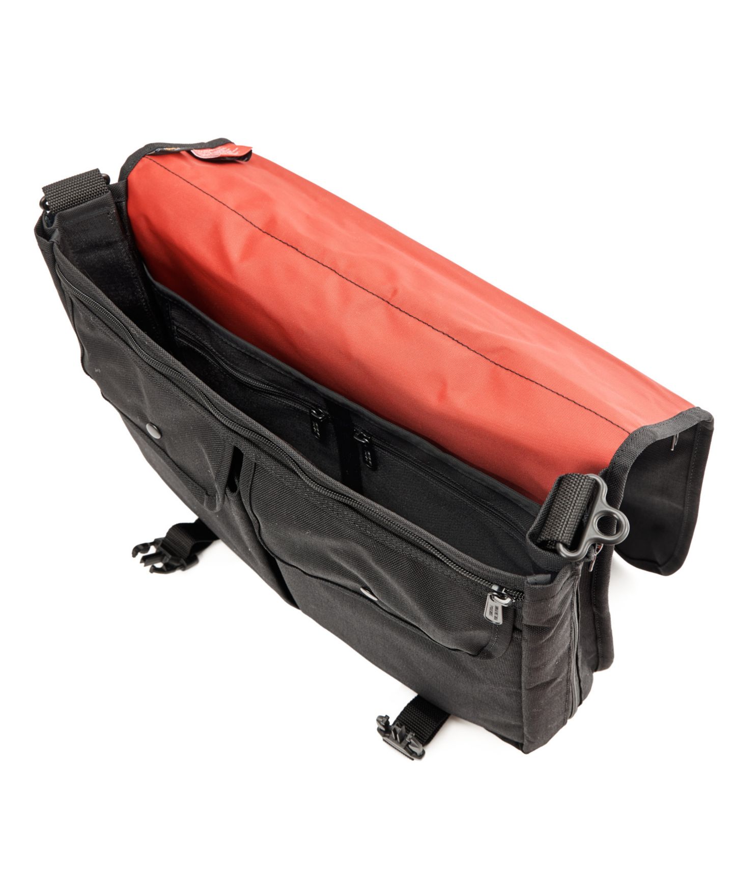 Женская сумка Manhattan Portage Wallstreeter Laptop Messenger Large, цвет: Чёрный — фото 4