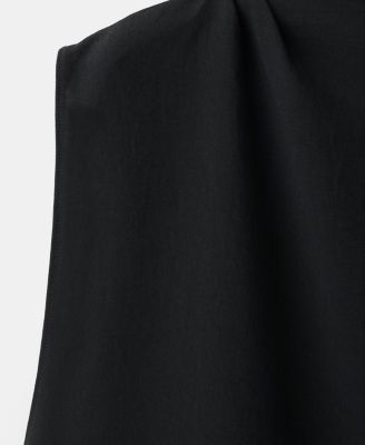 Women's Asymmetrical Neckline Blouse