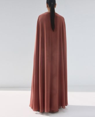 Women's Tie Detail Long Cape