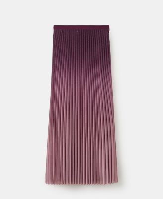 Women's Pleated Flared Skirt