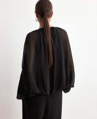 Women's Puff Sleeves Blouse