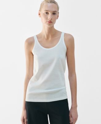 Women's Cotton Round-Neck Top