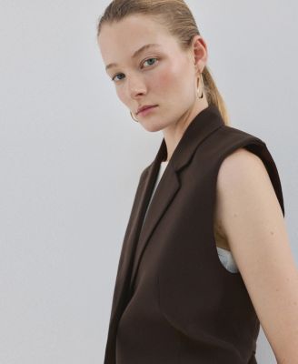 Women's Lapels Suit Vest