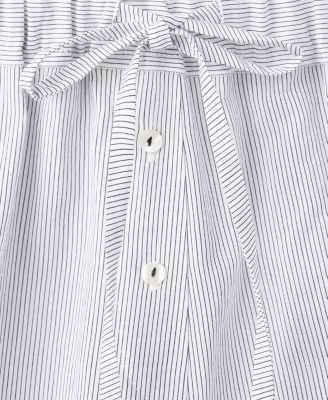 Women's Cotton Striped Pajama Shorts